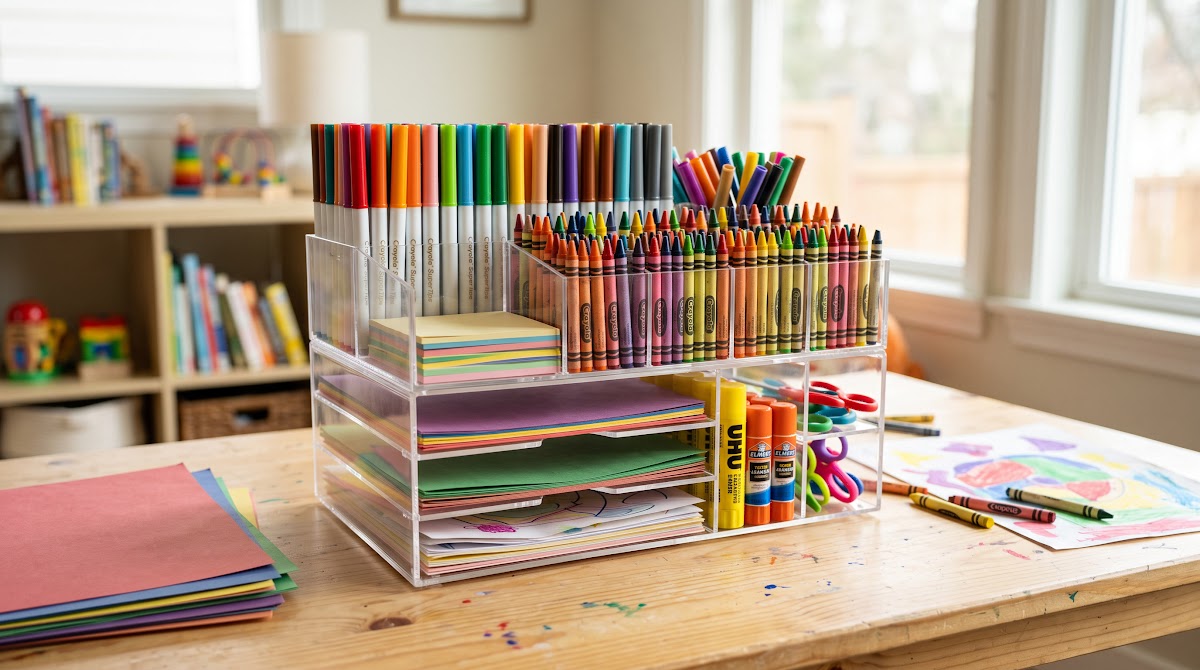 Best Art Supply Organizers for Kids (2026) - BEST BUDGET — IN CONTEXT
