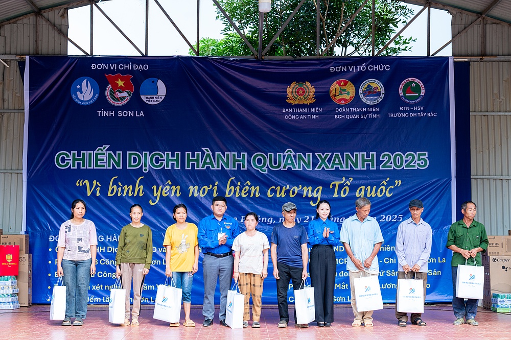 Đoàn Thanh niên - Hội sinh viên Trường Đại học Tây Bắc triển khai thành công chiến dịch thanh niên tình nguyện hè năm 2025