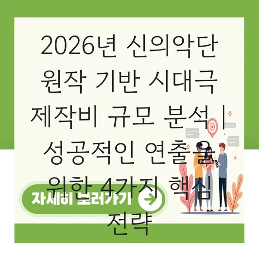 신의악단 원작 정보 및 시대극 연출을 위한 제작비 규모 분석 대표 이미지