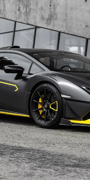 Lamborghini Huracan Sto, Supercar, Vorsteiner, Performance Car 5K Wallpaper Background