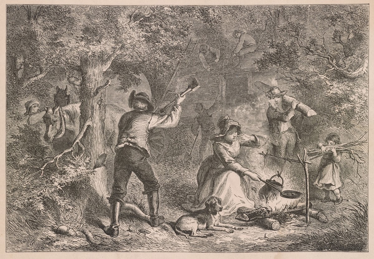 Border settlers in Ohio 1876