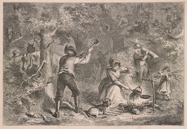 Border settlers in Ohio 1876