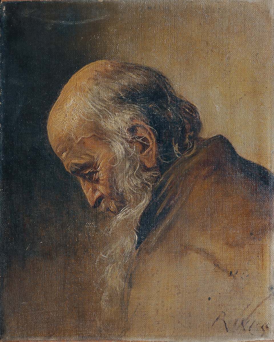 Studie eines Greises 1865