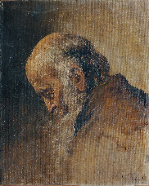 Studie eines Greises 1865