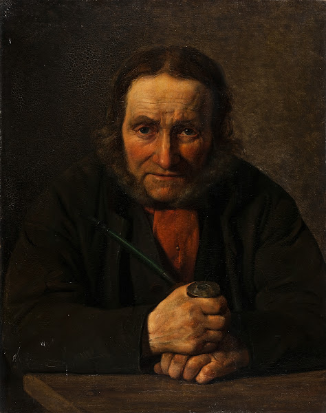 Portrait Of A Sailor Holding A Pipe 1839