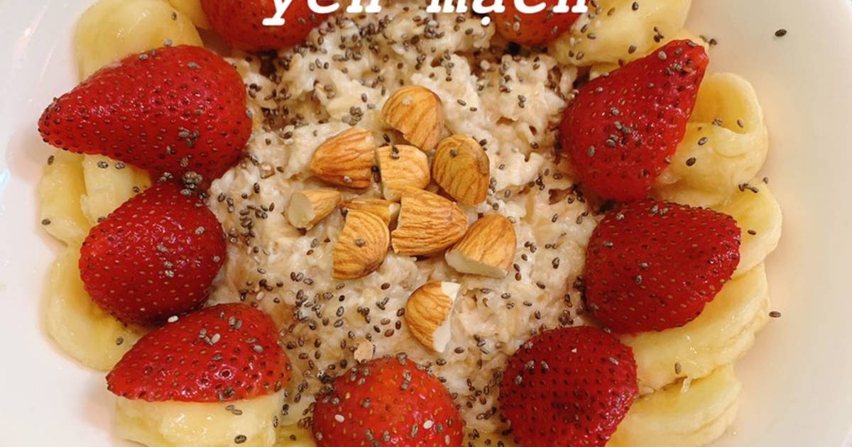 Eat clean_Cháo yến mạch