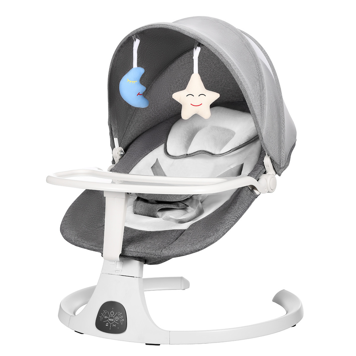 Babywippe mit Musik und Spielzeug, ab Geburt