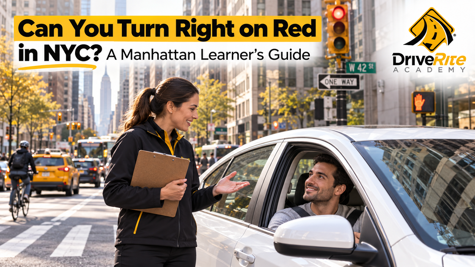 Can You Turn Right on Red in NYC? A Manhattan Learner’s Guide