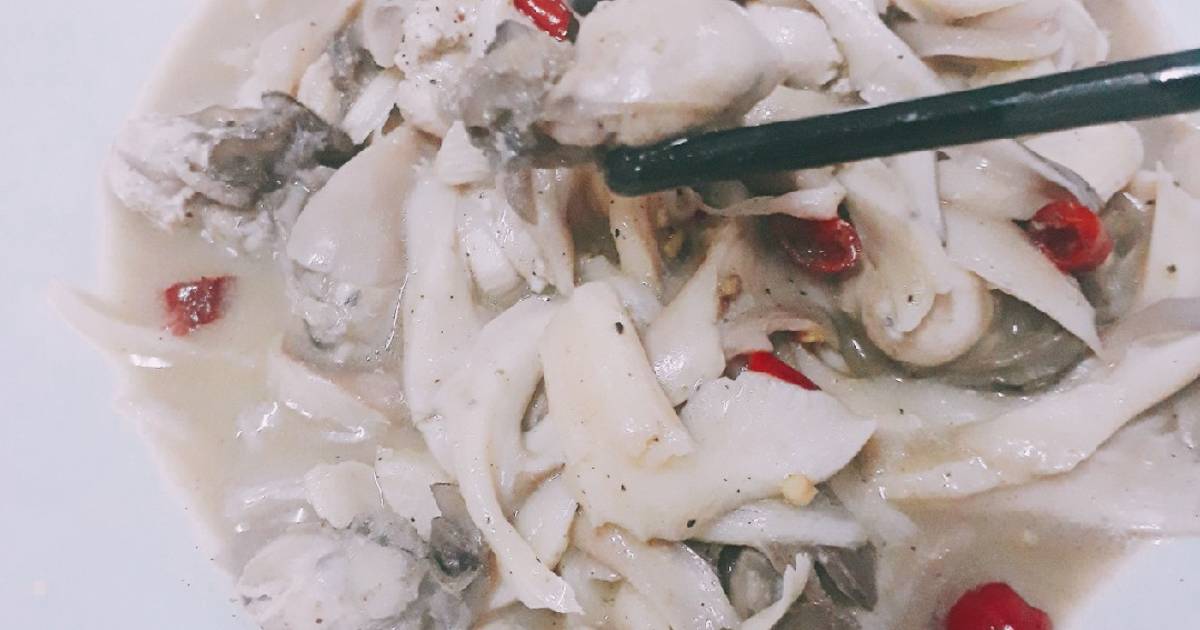 Nấm bào ngư xào hàu sữa