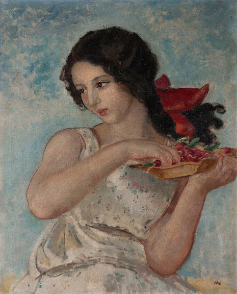 Dziewczyna z wiśniami 1924