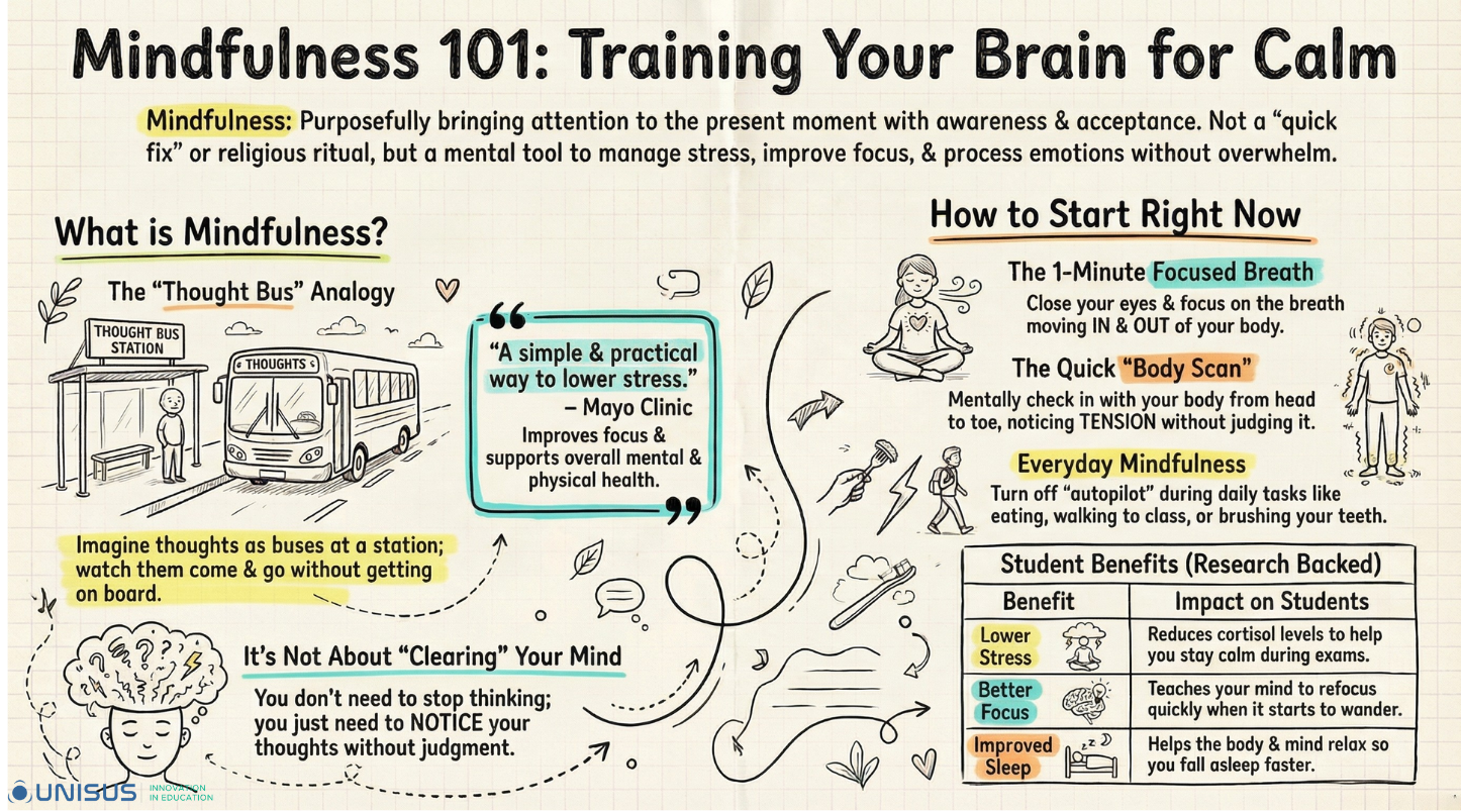 Mindfulness infographic