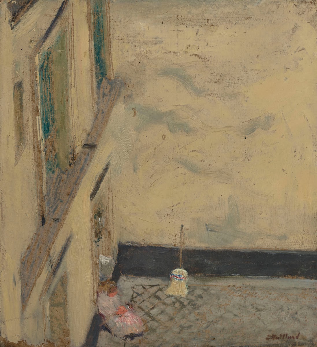 Le Balai dans la cour 346 rue Saint Honoré 1895