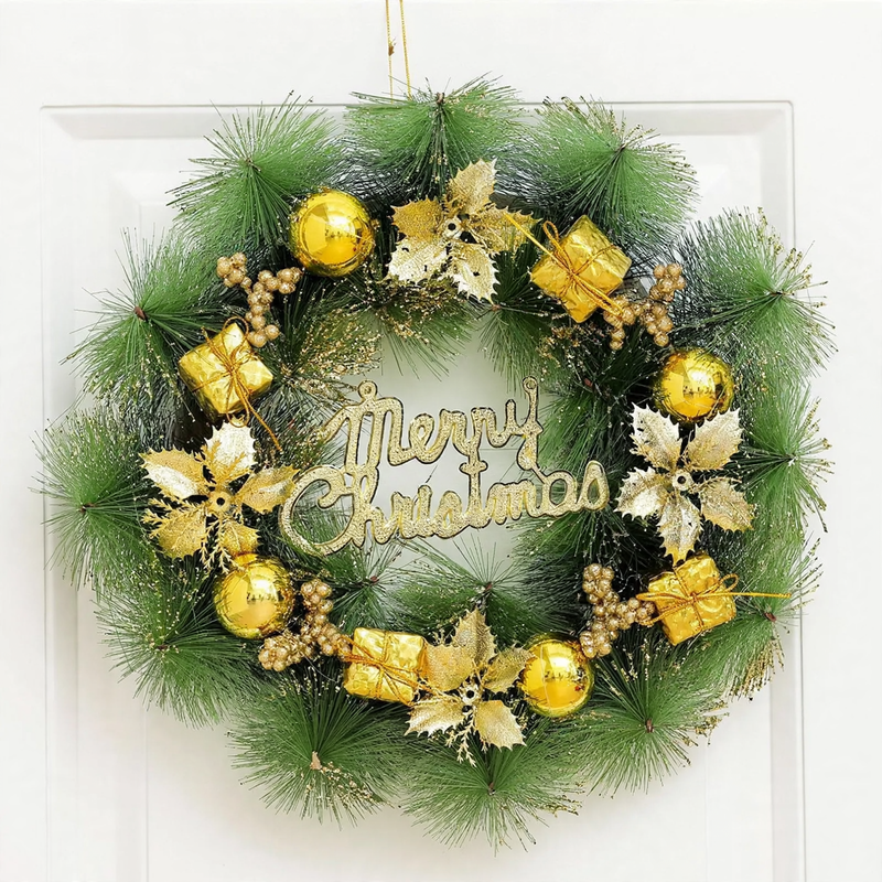 Christmas wreath with lighting option