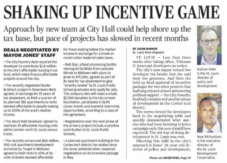 Shaking Up Incentives