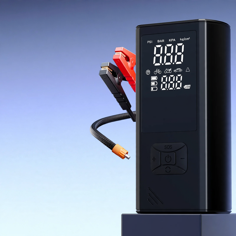 Tragbare Elektro-Luftpumpe für Autoreifen