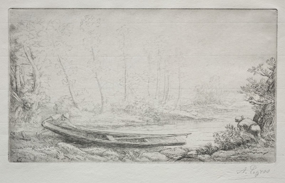 Le Départ pour le pêche dans les brumes c 1890