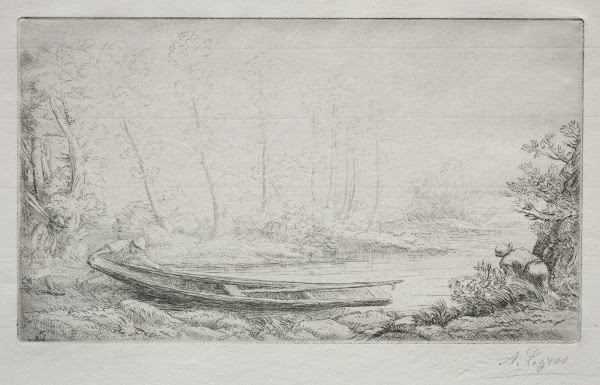 Le Départ pour le pêche dans les brumes c 1890