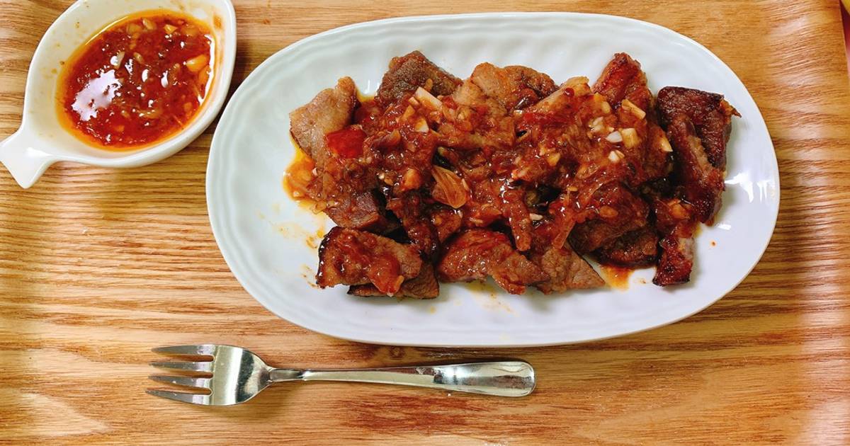 Thịt nướng bằng nckd
