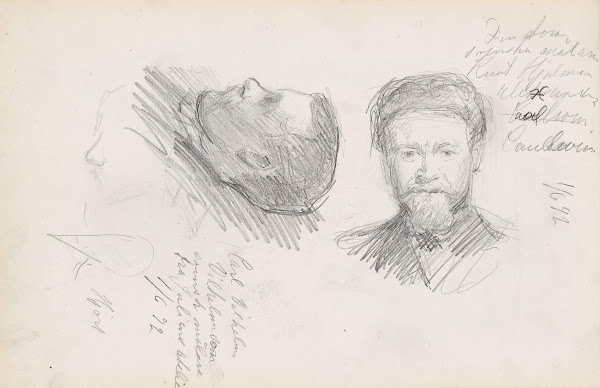 Carl Wilhelm Wilhelmson Knut Hjalmar Alexander Caullvine 1892