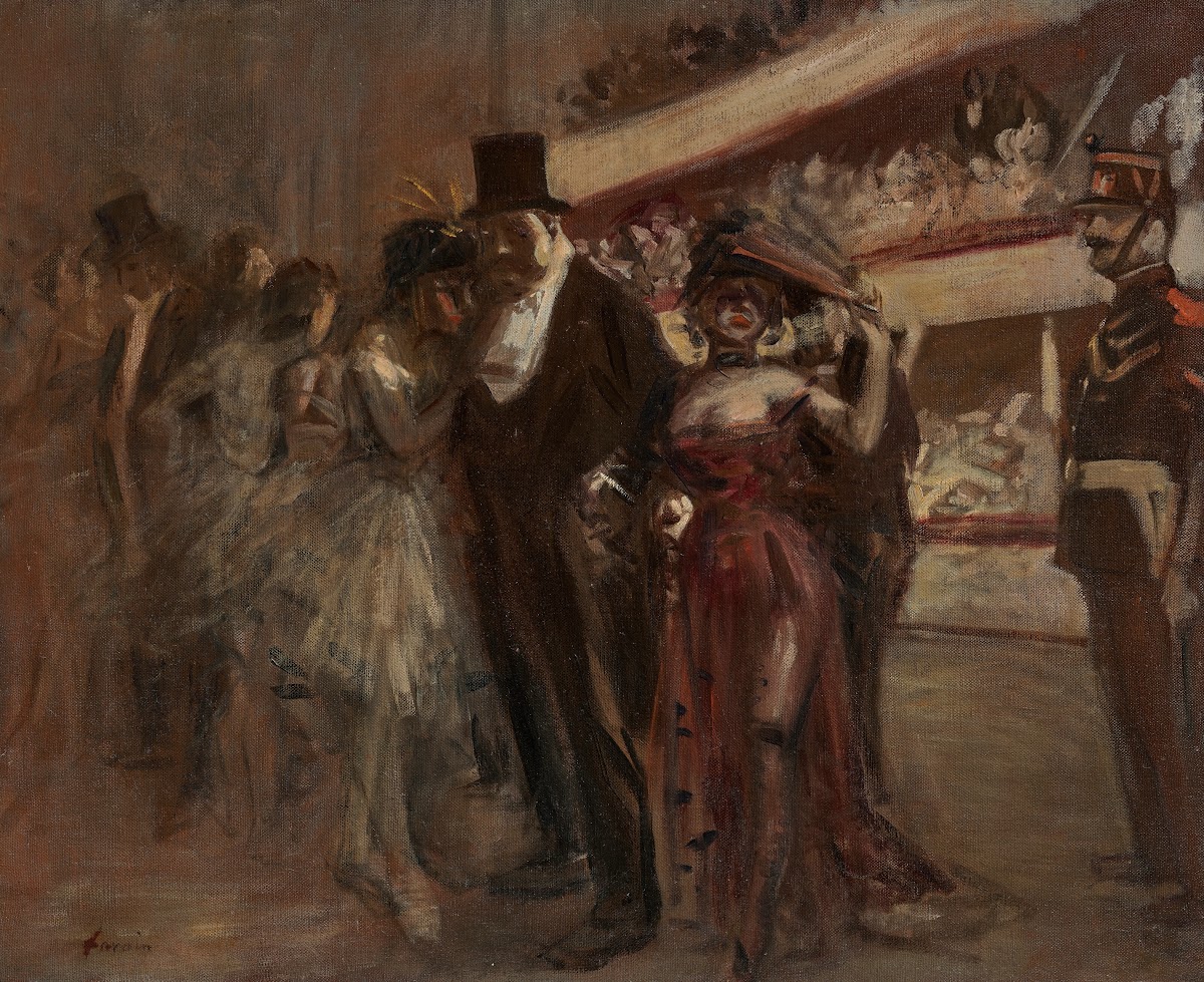 La scène dOpéra circa 1910
