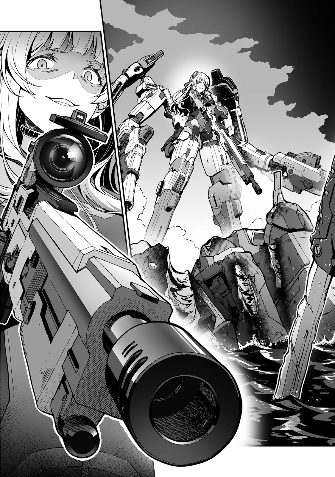 Valkyrie Bullet 1 Nakama o Ushinatta Youhei no Tenzoku Saki wa, Sora o Mau Shoujo-tachi no Gakuen deshita 1_297