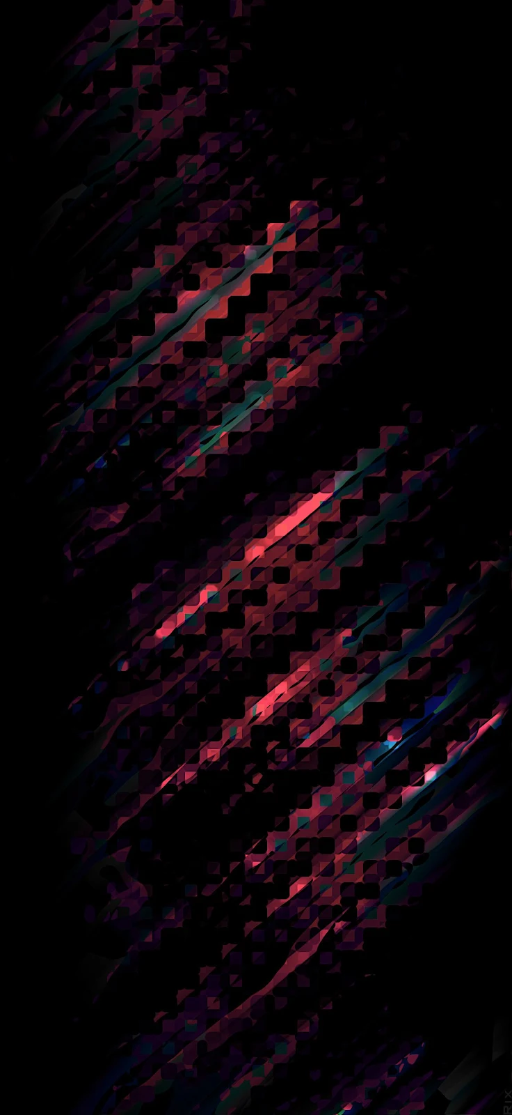 Abstract Geometric Dark Spiral - Digital Abstract Art Full HD iPhone Wallpaper (1320x2868)