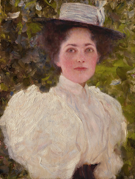 Mädchen im grünen Girl in the foliage