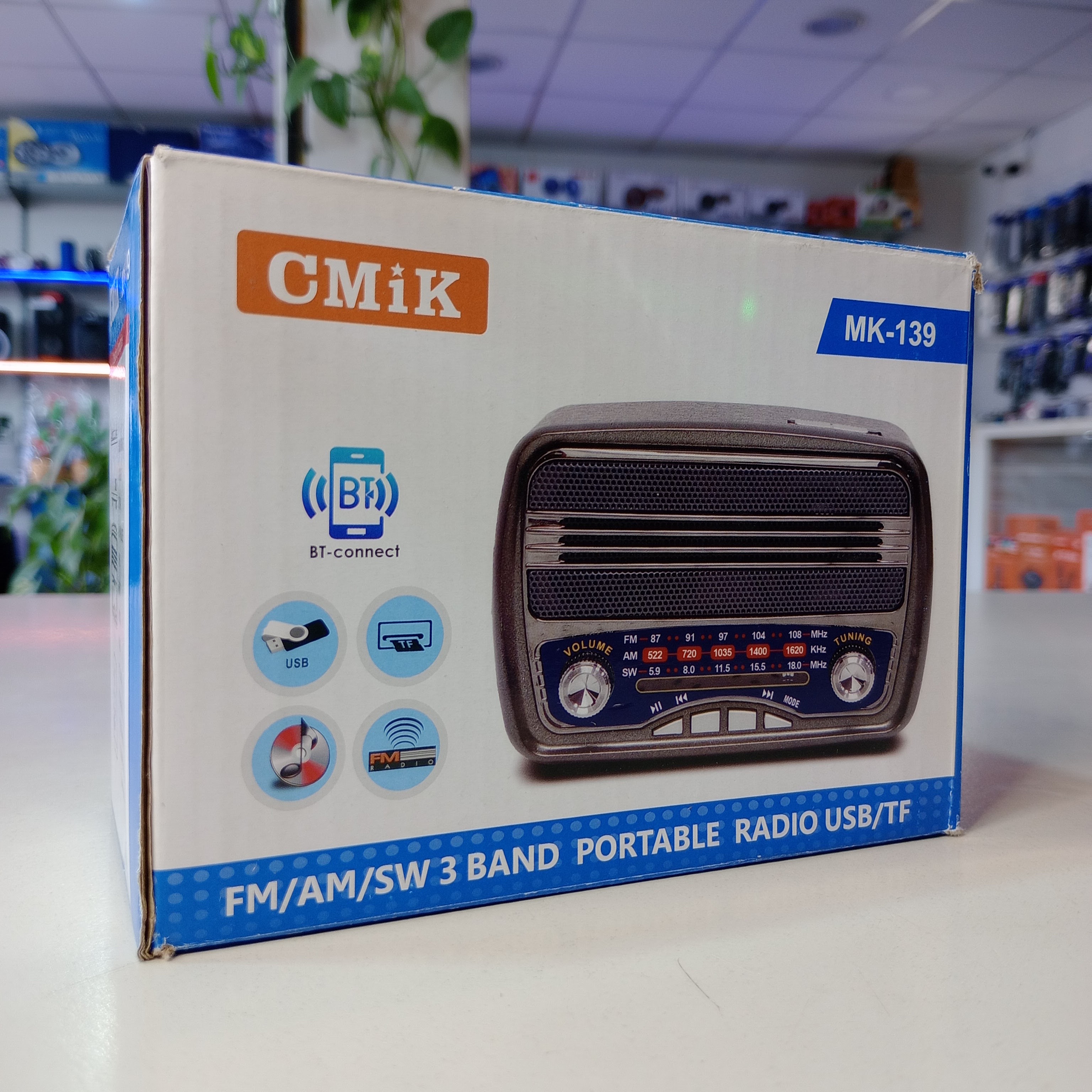 Radio C/Parlante Cmik MK139 Rec