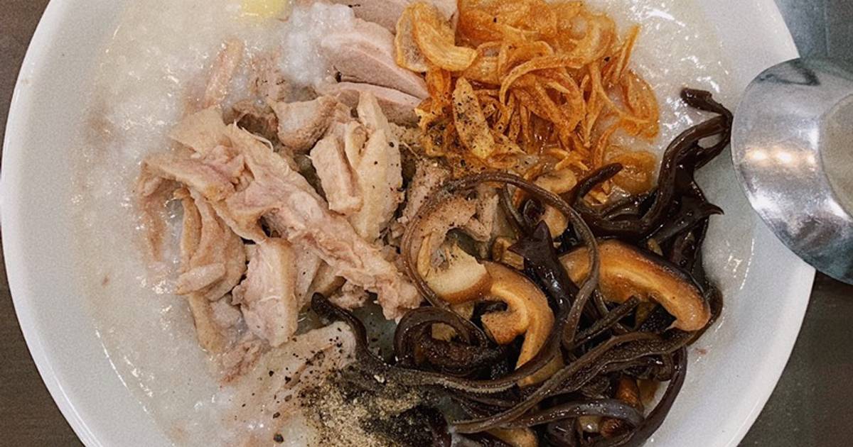 Cháo vịt hầm hạt sen 🤤
