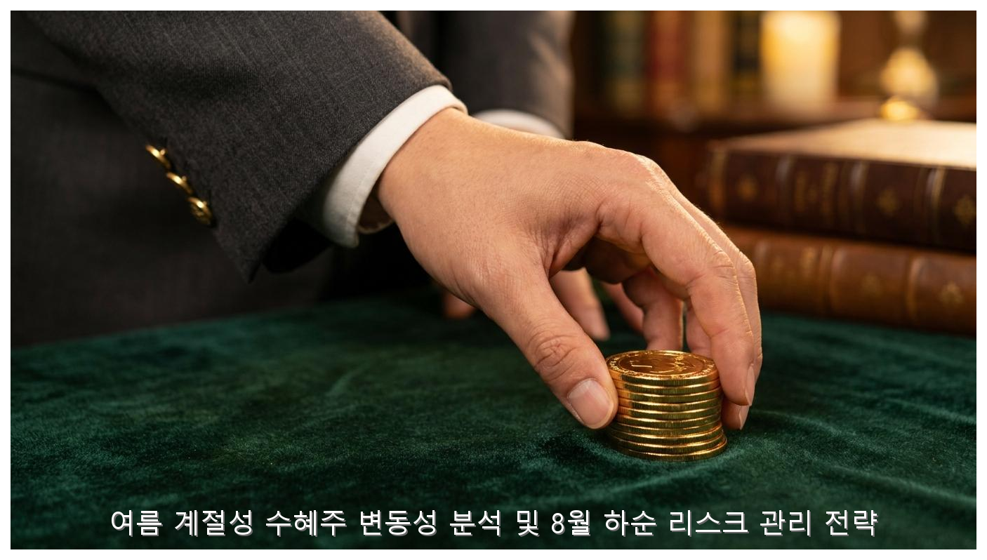 여름 계절성 수혜주 변동성 분석 및 8월 하순 리스크 관리 전략 핵심 안내 및 분석 인포그래픽 (6)