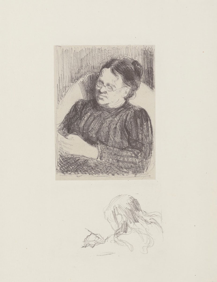 Grand mère la femme de lartiste 1895