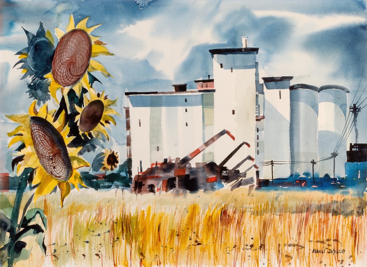 Grain Elevator Kansas
