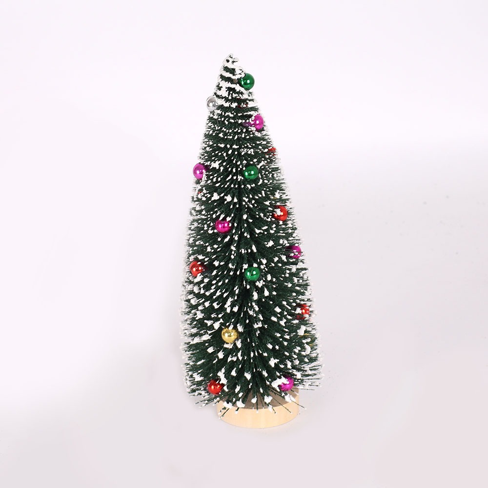 Mini Christmas tree with snow effect