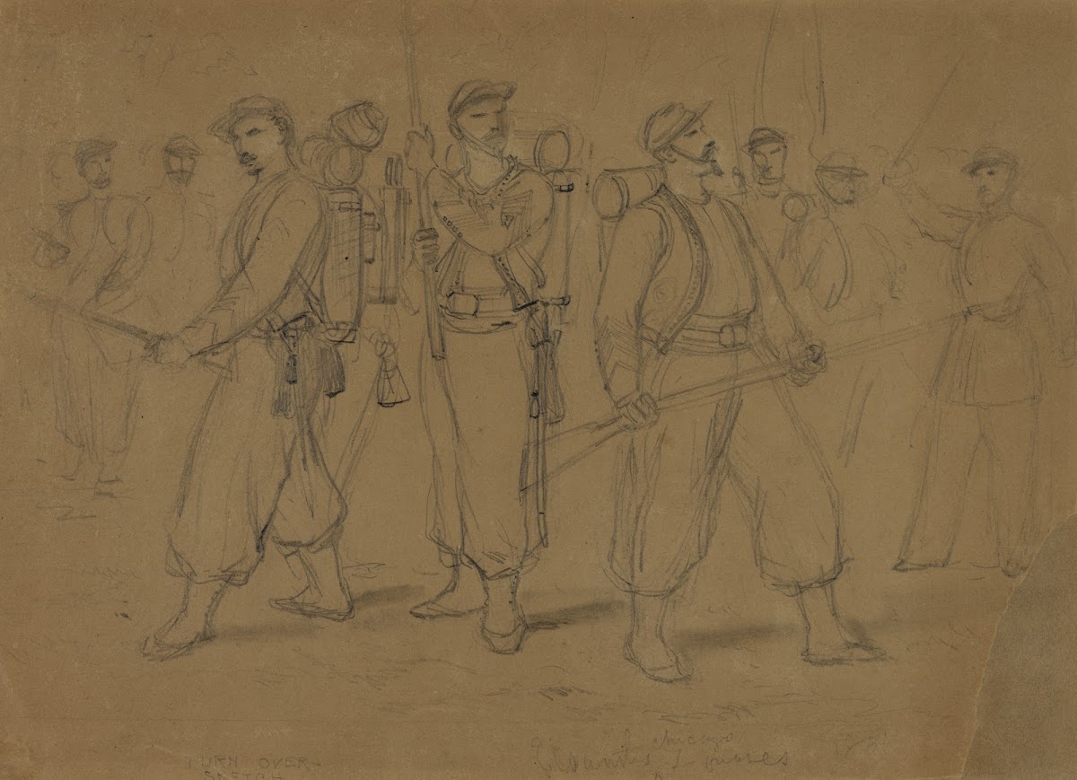 Elsworths Chicago Zouaves 1861