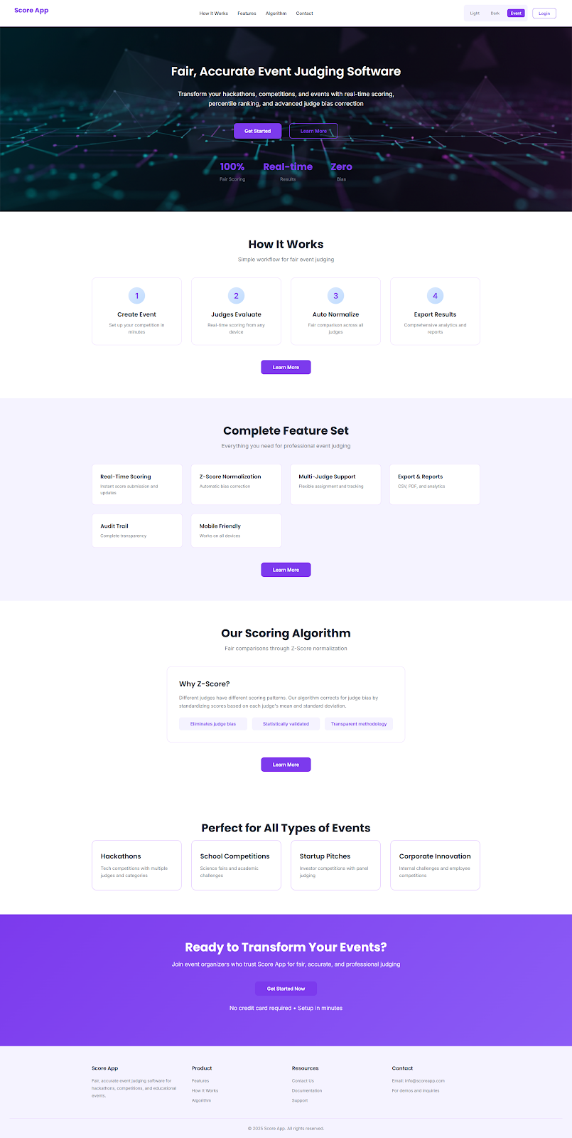 Score App screenshot 3