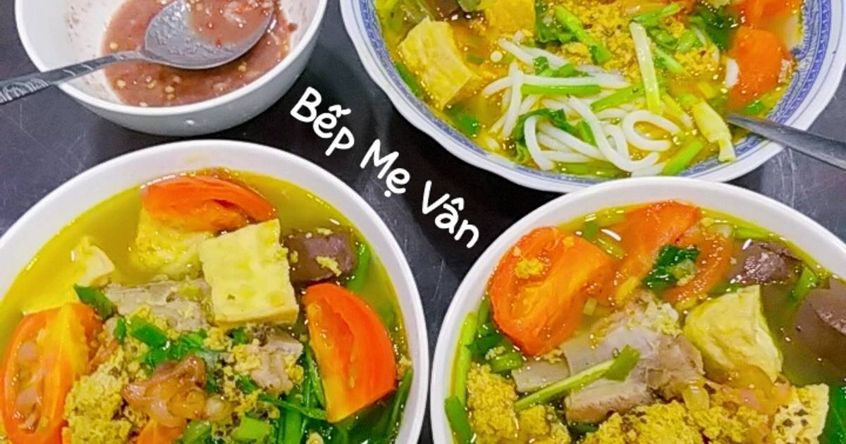 Canh bún rạm