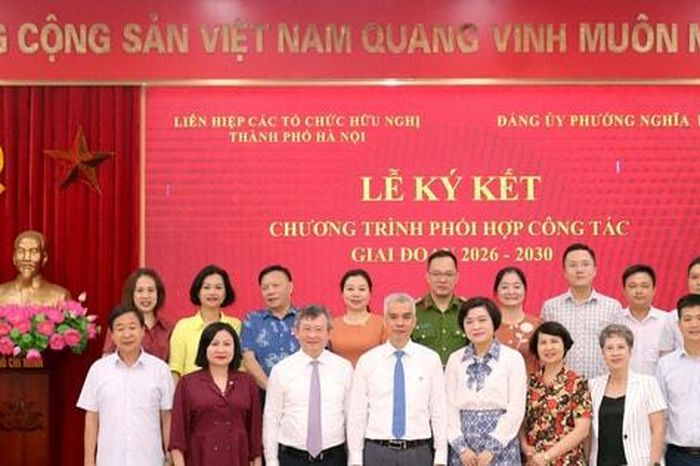 Nghĩa Đô đẩy mạnh đối ngoại nhân dân giai đoạn 2026-2030 - Báo Hà Nội Mới