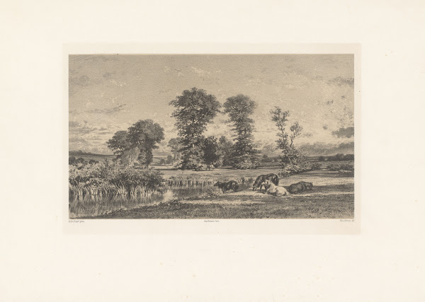Landscape with horses 1848 1862