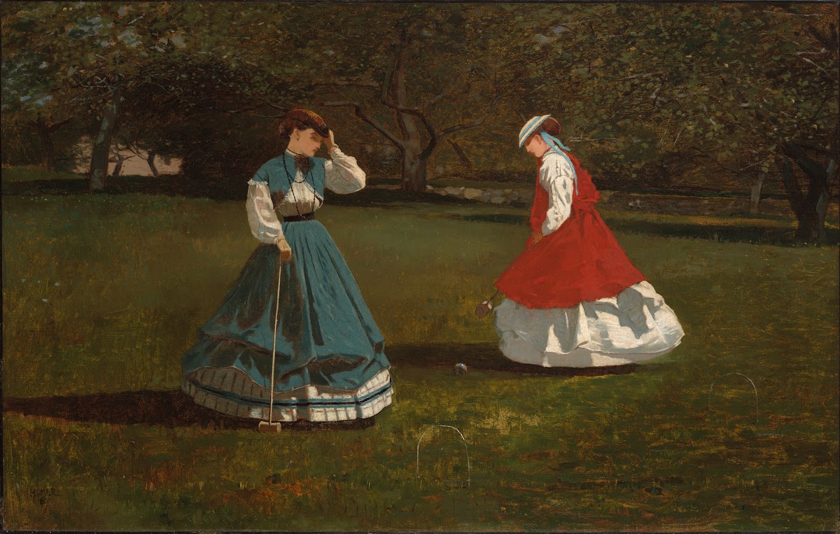 A Game ofCroquet 1866