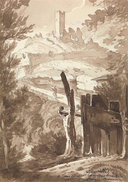 Ruins at Chiaravalle near Ancona Italy 1818
