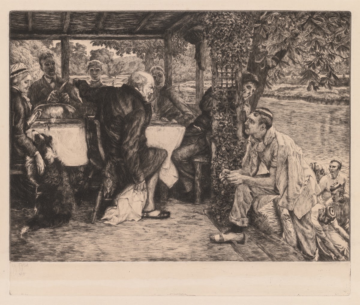 The Prodigal Son The Fatted Calf Lenfant prodigue le veau gras 1881