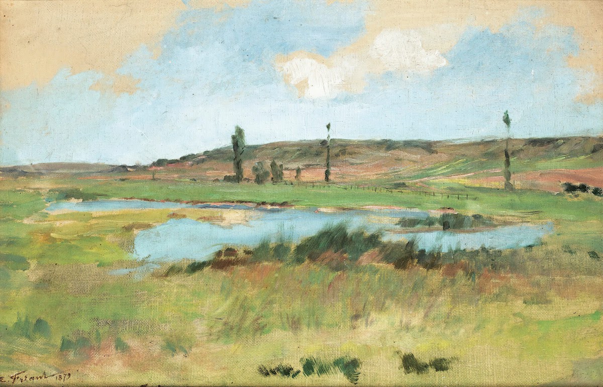 Landscape With A Pond 1879