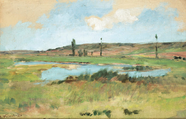 Landscape With A Pond 1879