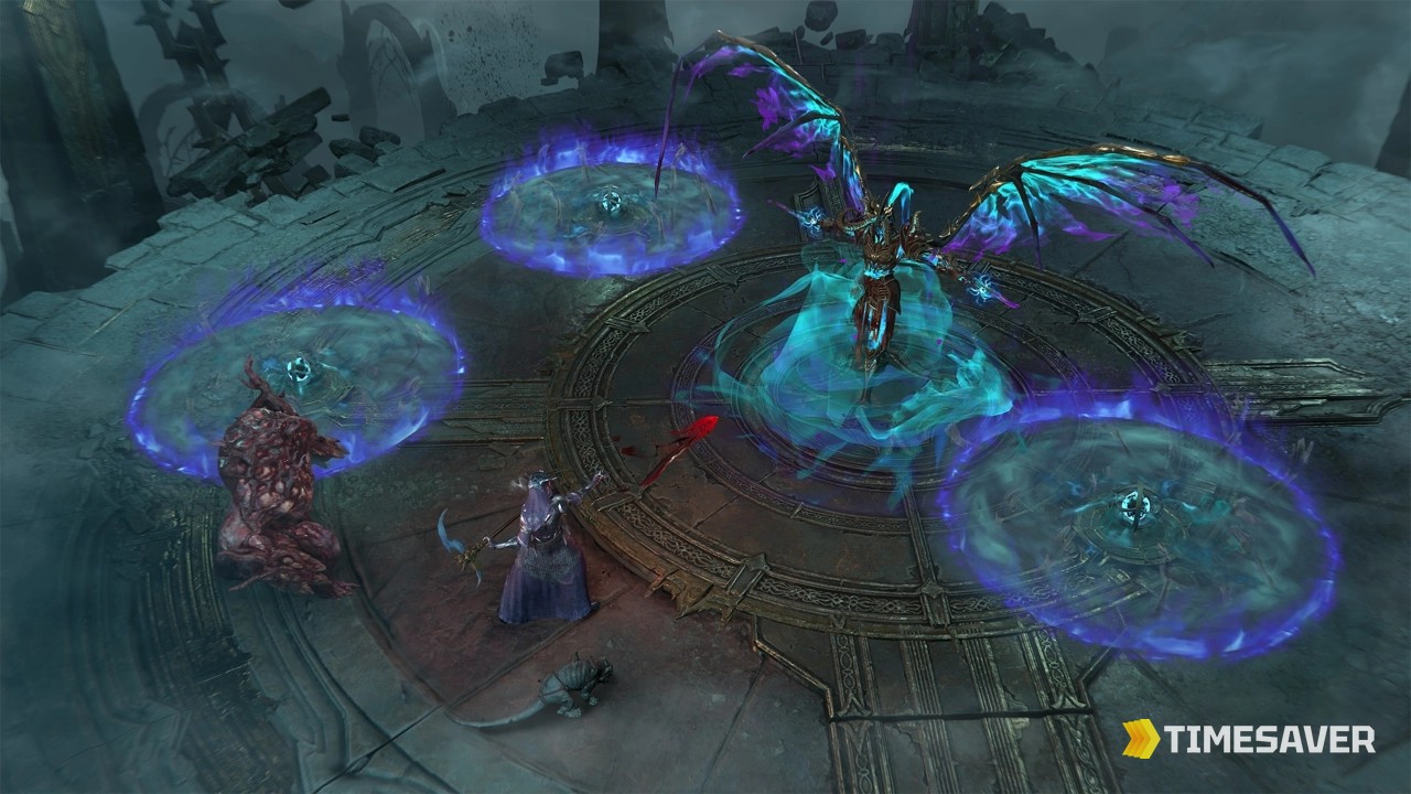 Corrupted Reaper seasonal Lair Boss in Diablo 4 Season 14 — its Hoard is a top source of Pandemonium Fragments