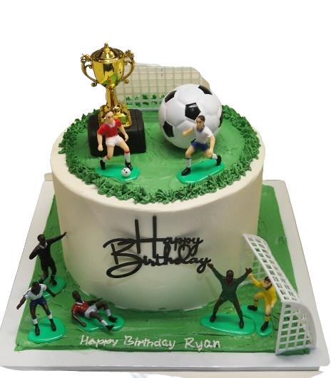 Football Themed Buttercream Cake CB-NC733