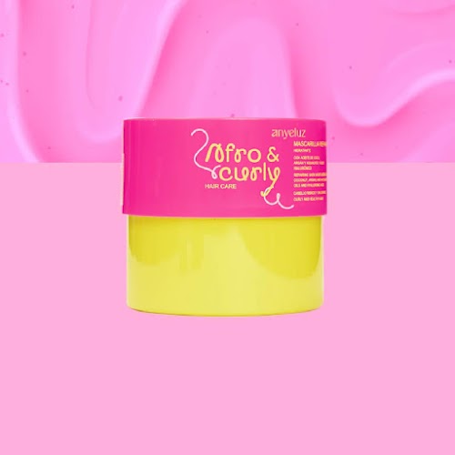 Mascarilla Reparadora Afro y curly 500ml – ANYELUZ