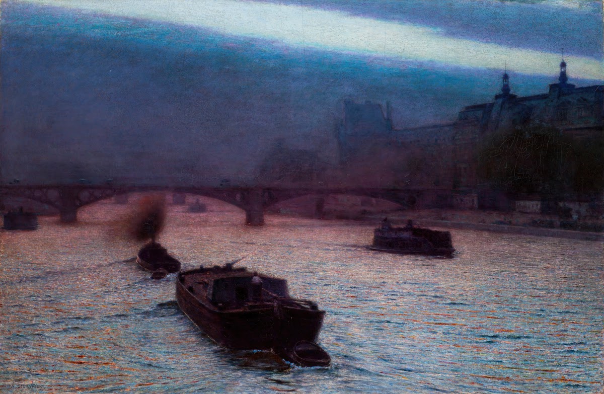 Evening on the Seine 1893