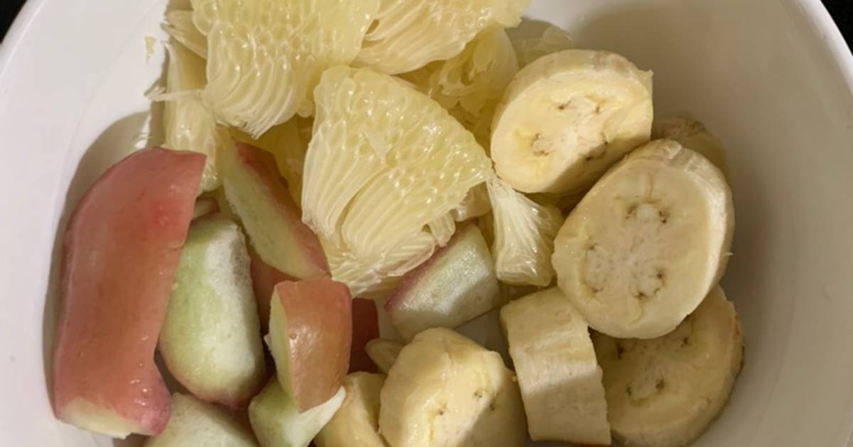 Trái cây trộn lúc thèm ăn vặt (eat clean+ giảm cân)