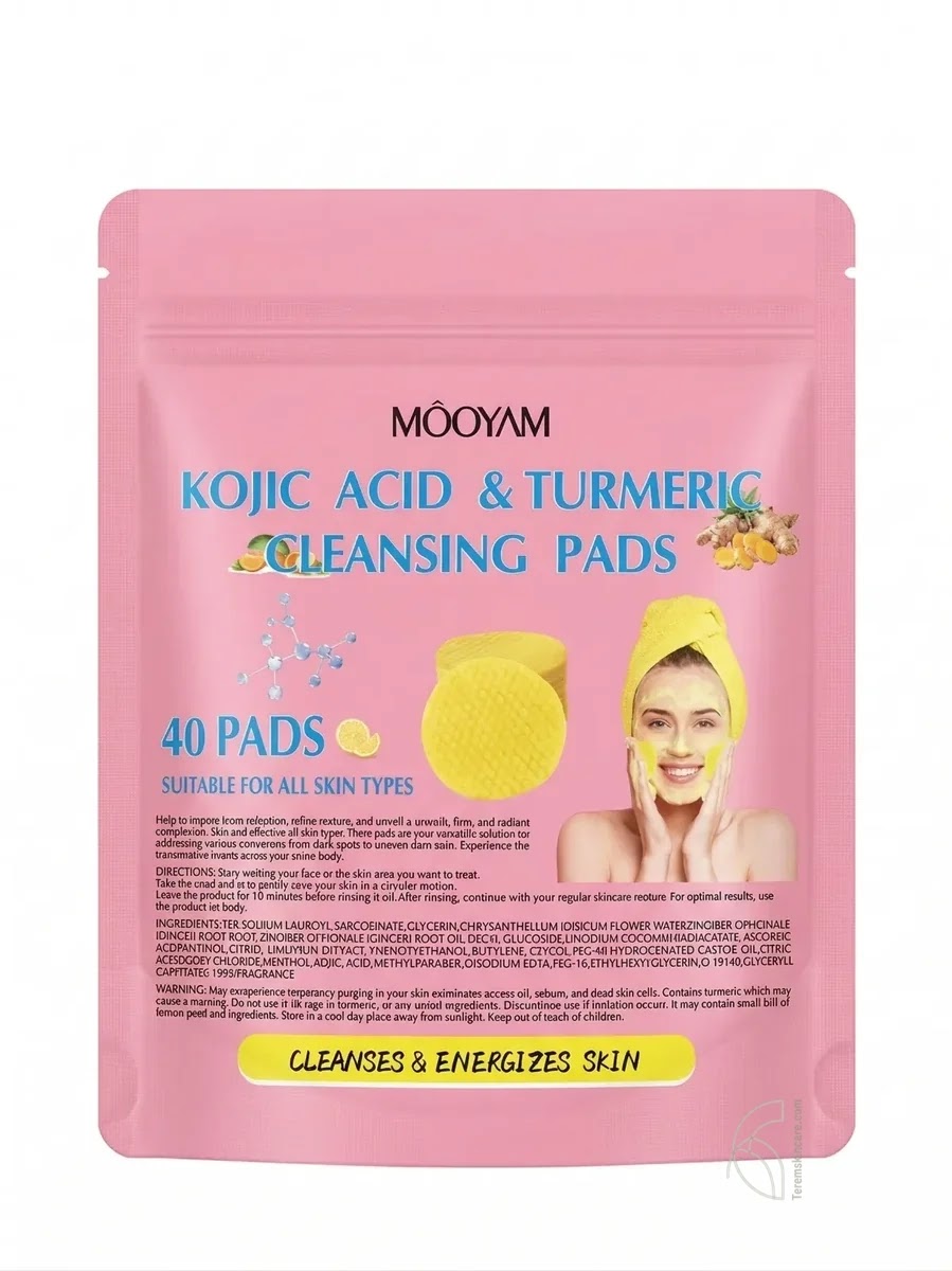 Mooyam Kojic Acid & Turmeric Cleansing Pads