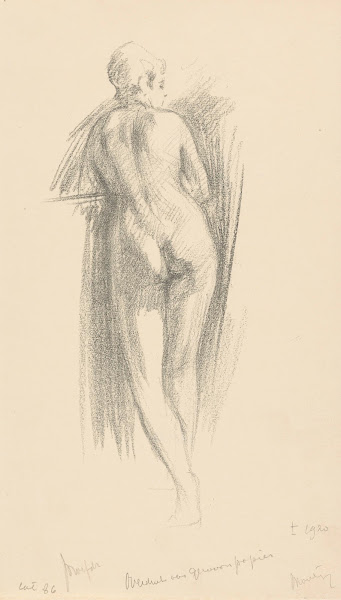 Staande naakte vrouw 1920